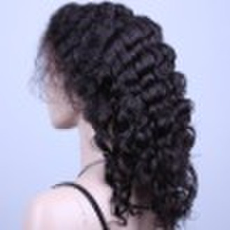 Natural looking Indian virgin hair full lace wig