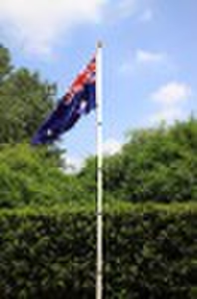 flag pole/telescopic flag pole/aluminium flagpole