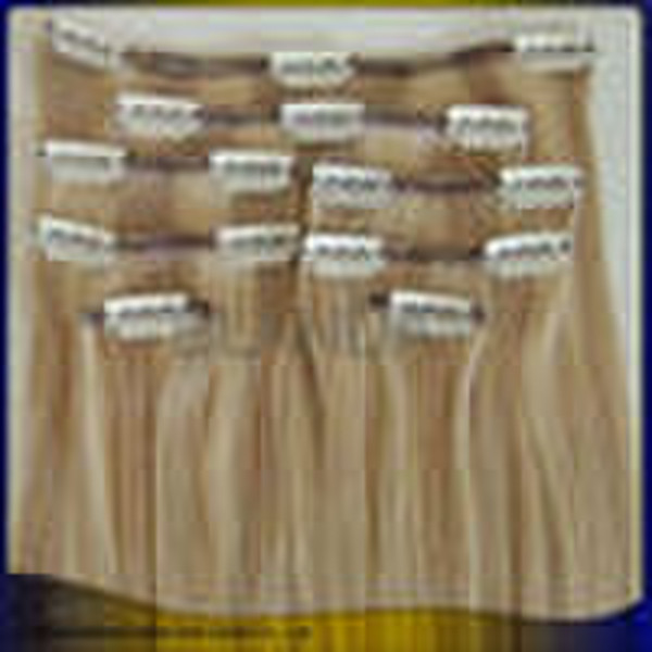 remy clip-in human hair extension for full head