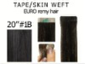 TAPE/SKIN WEFT EURO RemyHair extensions