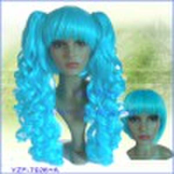 hair product Cosplay wig with clip on pony tails Y