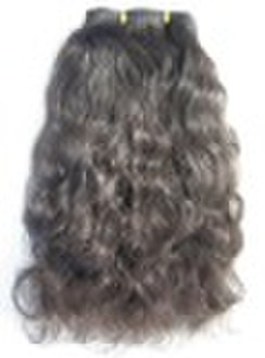 100% Indian remy hair machine made weft