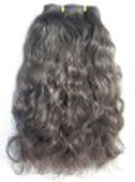 100% Indian remy hair machine made weft