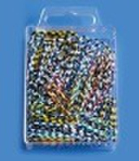 zebra color paper clips