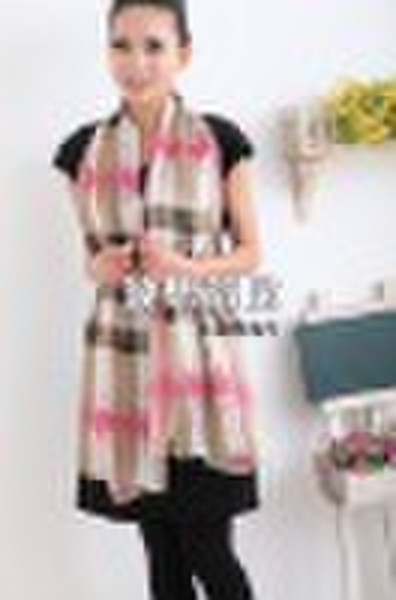 2010 fashion silk print scarf