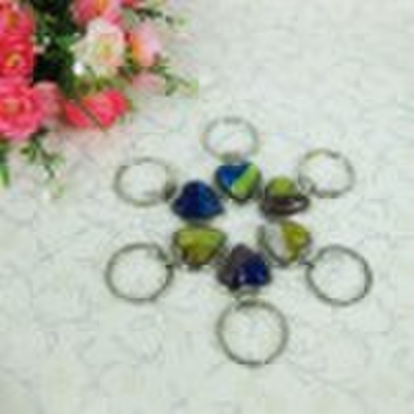 Key Chain, Fashion Key Ring, Made Of Murano Glass
