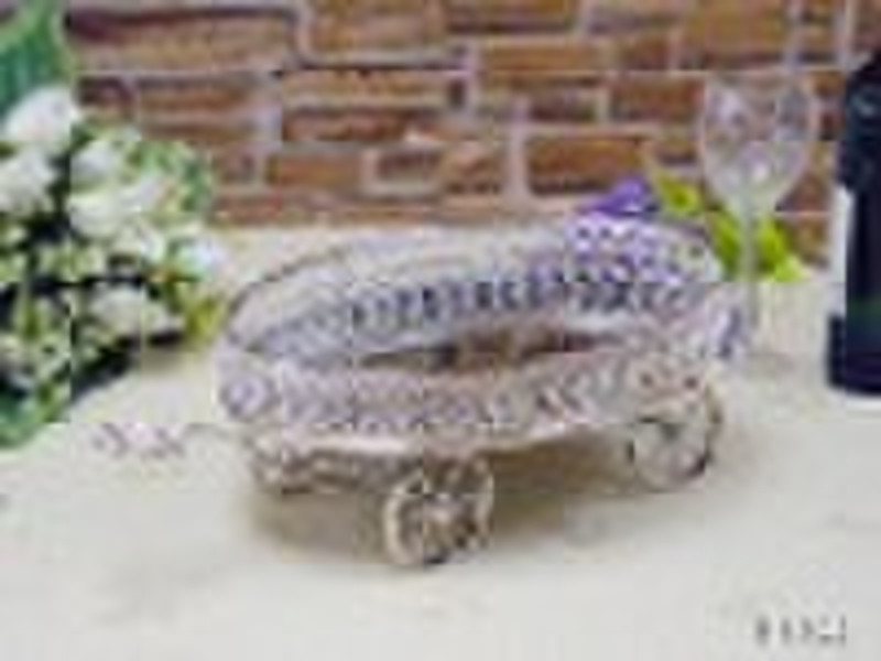 Pewter plate, zinc plate, cake plate, metal plate,