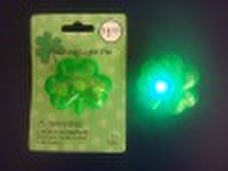 st.patrick's light up pin