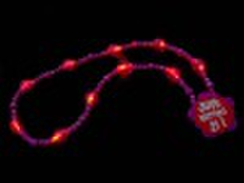 valentine's day flashing necklace
