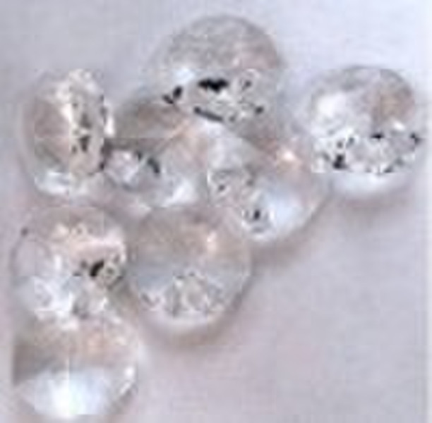 Octagonal Crystal Beads