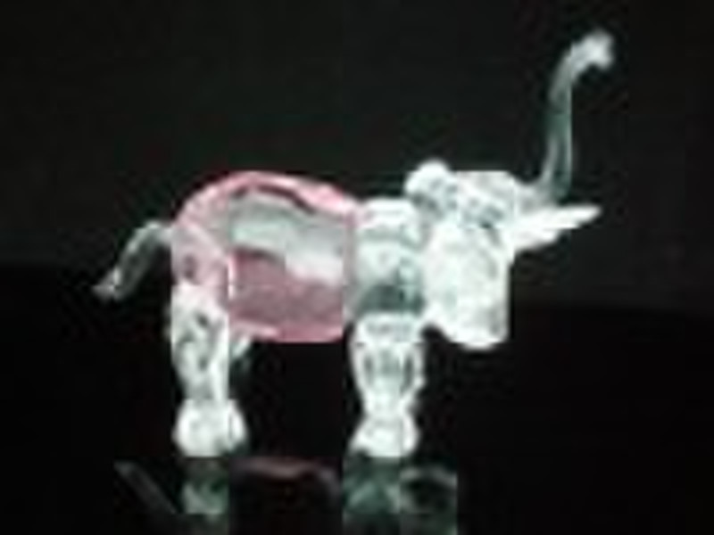 Crystal elephant