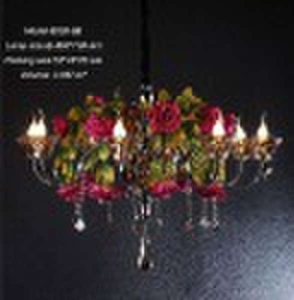 2011 newest crystal candle pendant lighting 8028-8
