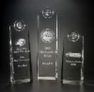 Crystal selected trophy