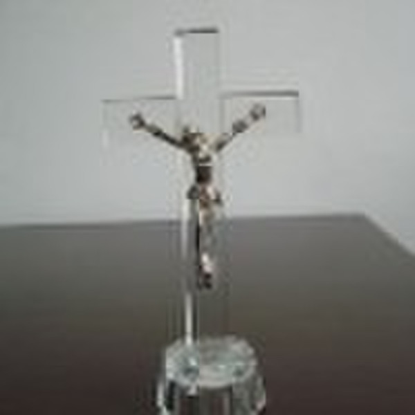 elegant crystal cross