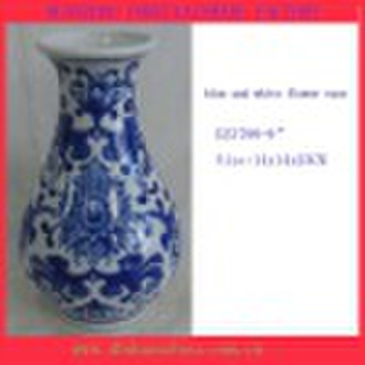 blue and white vase