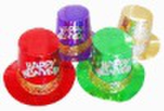 Happy new year paper tophat