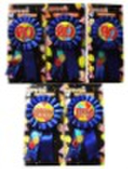 Birthday number ribbons