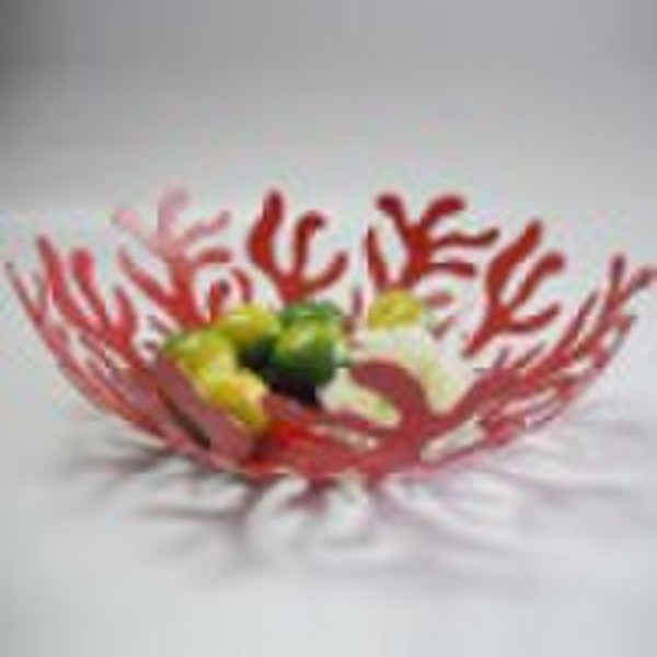 Iron skill Fruit Tray,fruit plate,Iron wire fruit