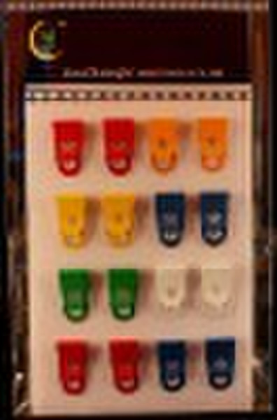 Metal paper clip - different colors