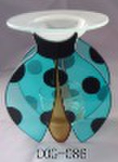 Newest beatles design  fragrance glass oil candleh