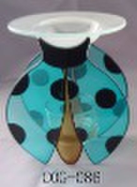 Newest beatles design  fragrance glass oil candleh