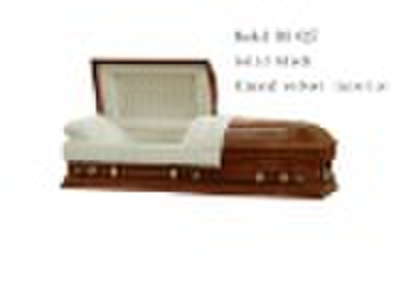Maple veneer casket