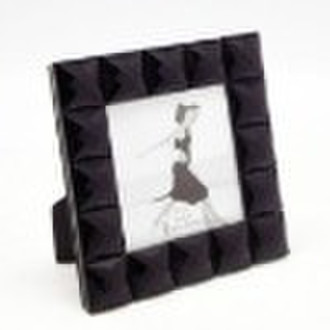black acrylic beads photo frame