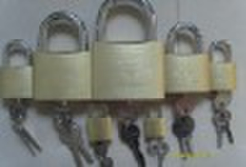 min brass padllock