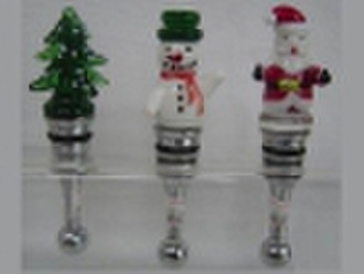 glass wine bottle stopper