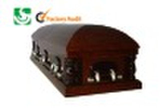 wood casket