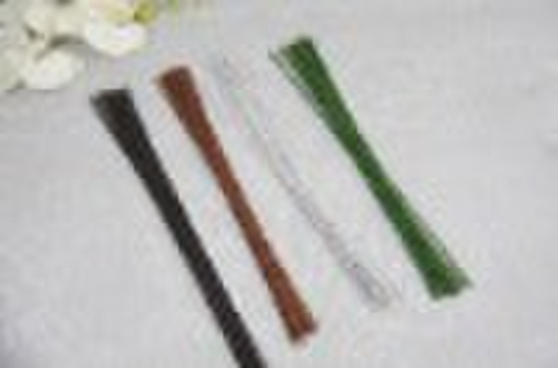 Paper covered florist stem wire