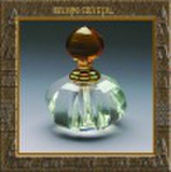 beautiful blue crystal perfume bottle 2010