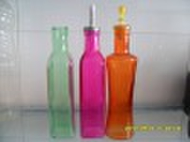 oil glass  bottle