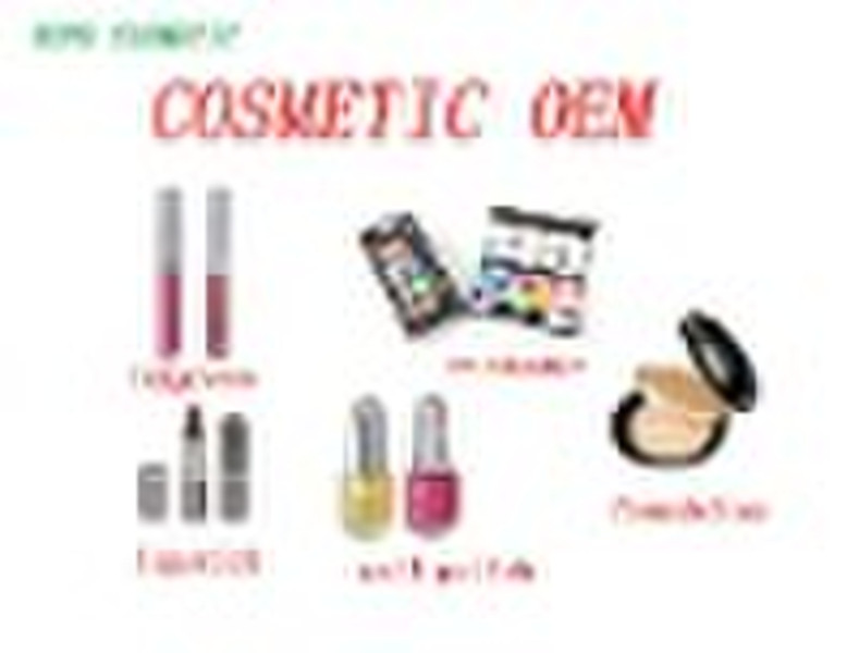 cosmetics OEM, lip gloss ,eyeshadow...