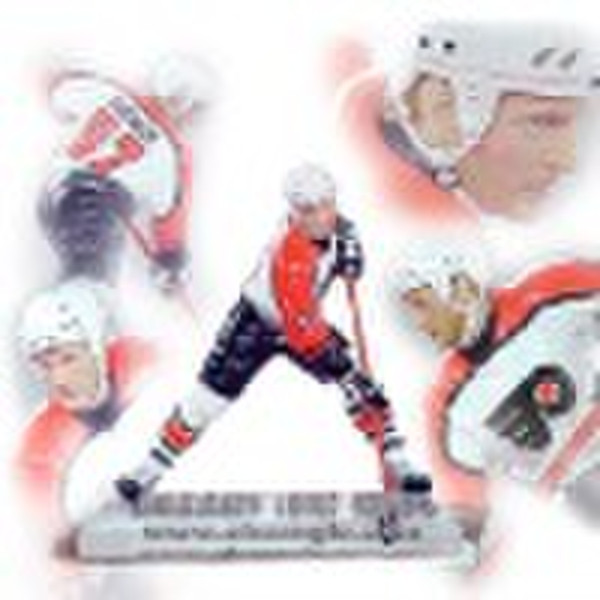 Exquisite Kunststofffigur - Hockey-Figur