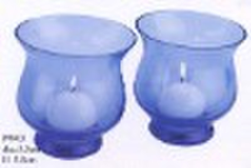 glass candle holder