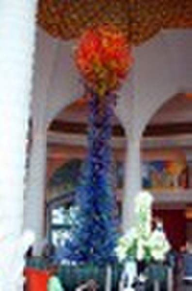 blown glass sculpture