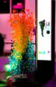 Glass Floor Lamp Sculpture