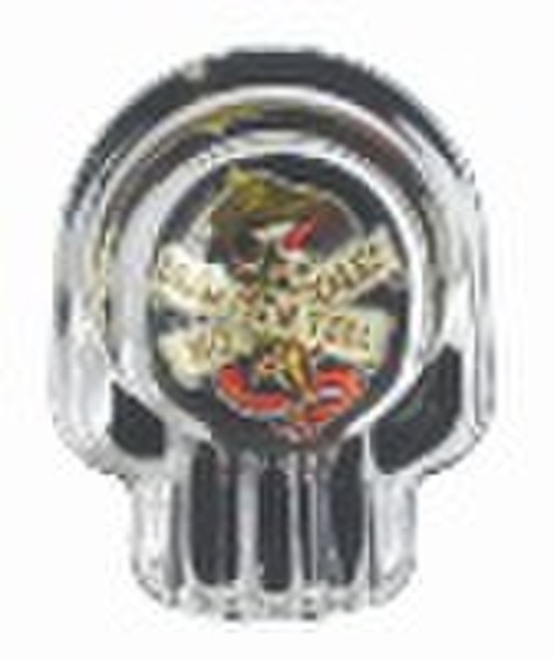 Skull Glass Ashtray 05255_3