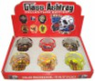 crystal skull ashtray 05281