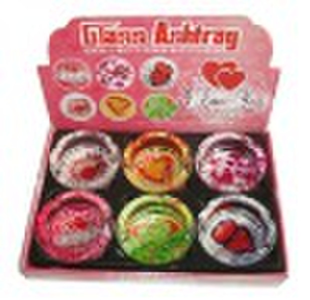 crystal ashtray 055598