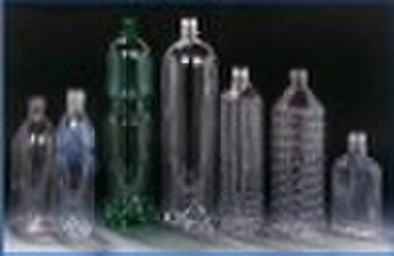 PET plastic mineral water bottle