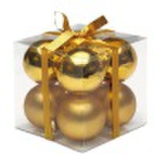 christmas plastic ball (in gift box)
