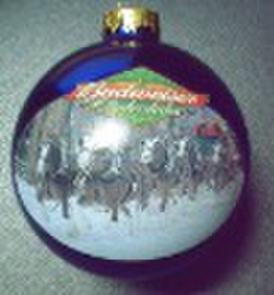 LIAN-10 Advertising glass christmas ball