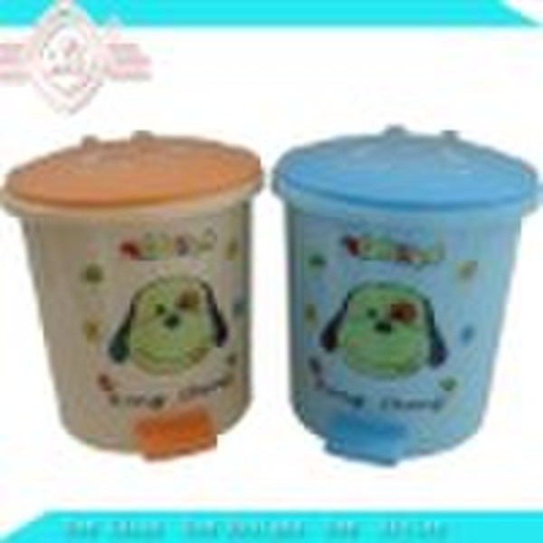 Mini Plastic Trash Bin(Cartoon Design)