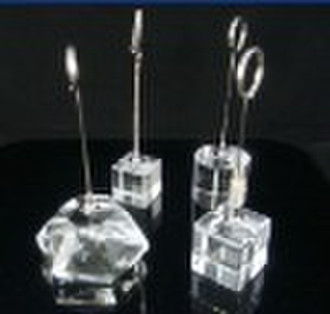 Crystal Name Card Holder