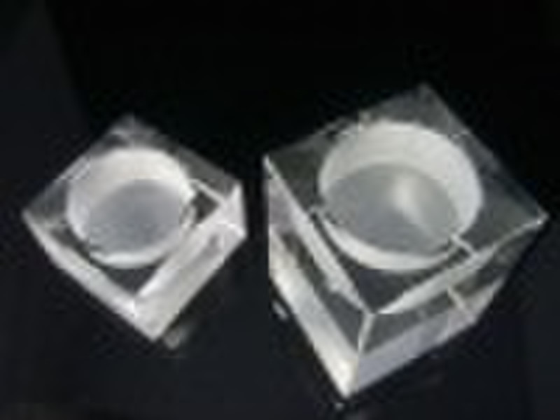 crystal cube candleholder,cristal candleholder,cry