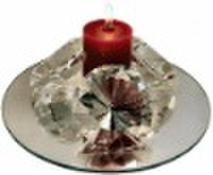 crystal candleholder