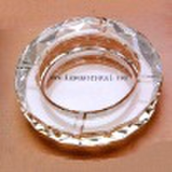 Fashionable crystal ashtray