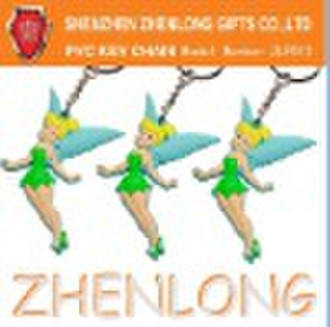 Christmas keychain, Santa Claus 3D Soft PVC Keycha